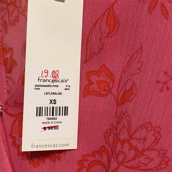 Pink Long Sleeve Romper - Picture 2 of 4